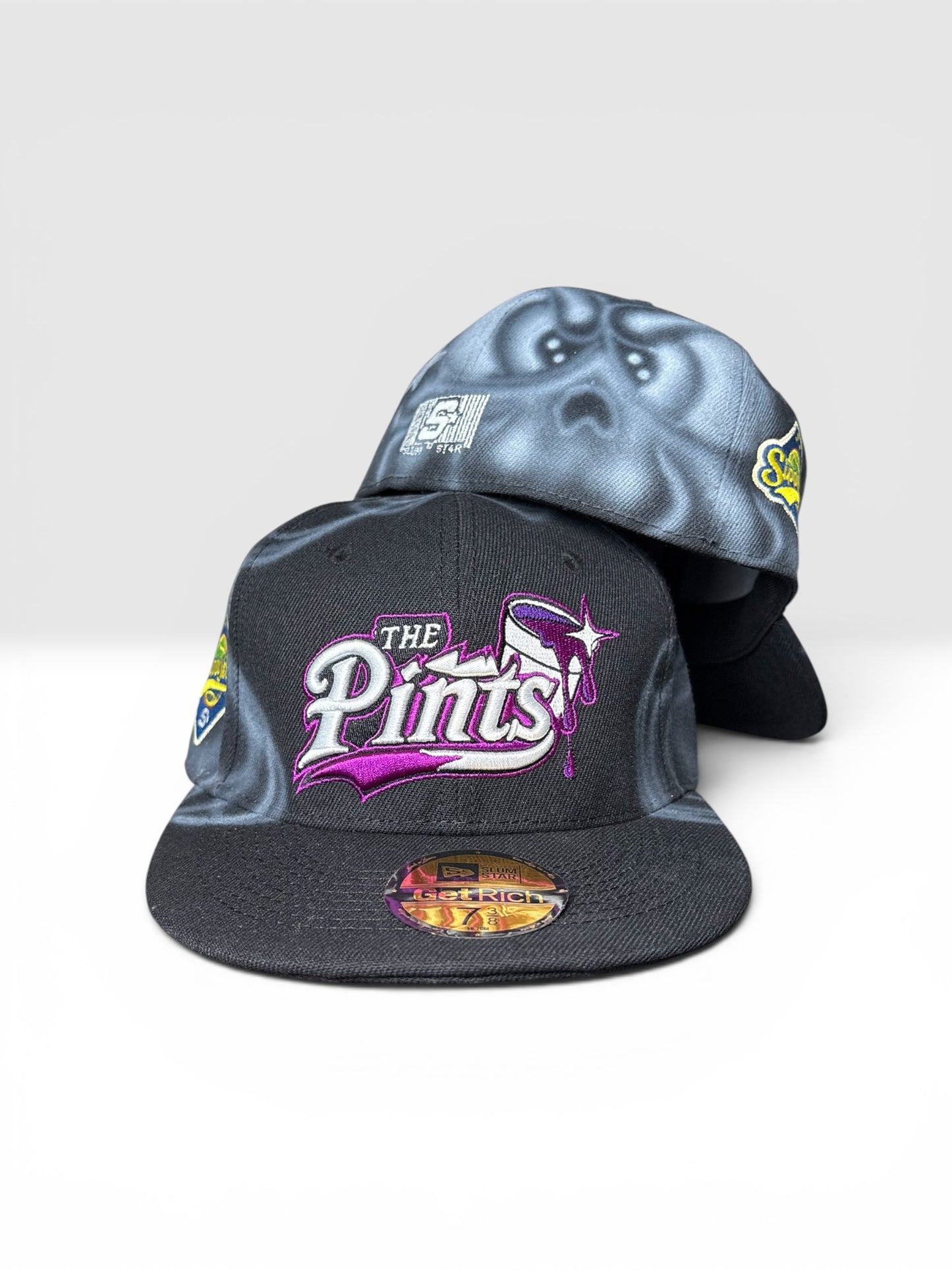 THE PINTS FITTED HAT SKULLY