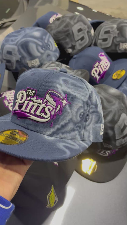 THE PINTS FITTED HAT STAR SKULL 1 OF 1